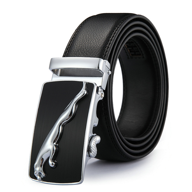 Sabuk pria  import, fashion,kulit asli,gesper otomatis,Ikat Pinggang pria belt Gesper pria dewasa ke