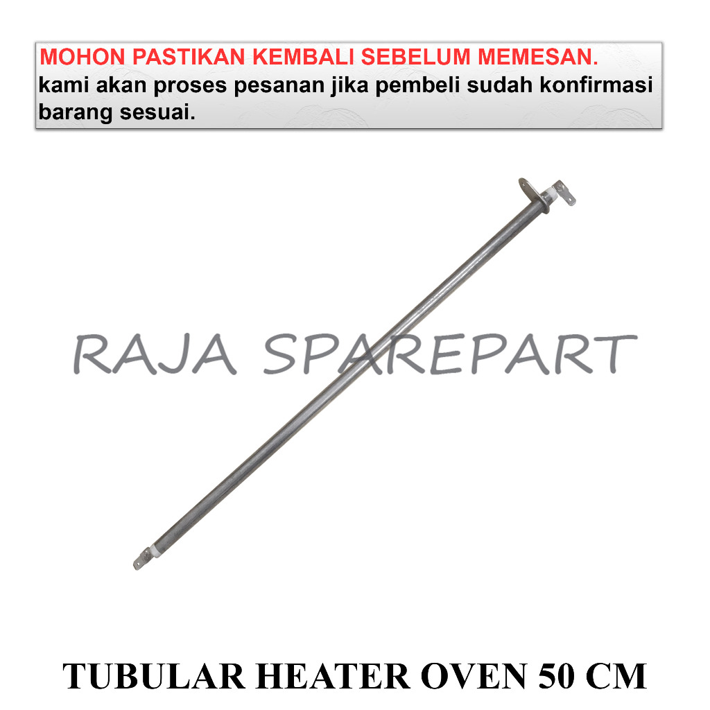 THO50 PEMANAS OVEN LURUS  / ELEMENT HEATER PEMANAS MICROWAVE/OVEN / TUBULAR HEATER OVEN 50 CM