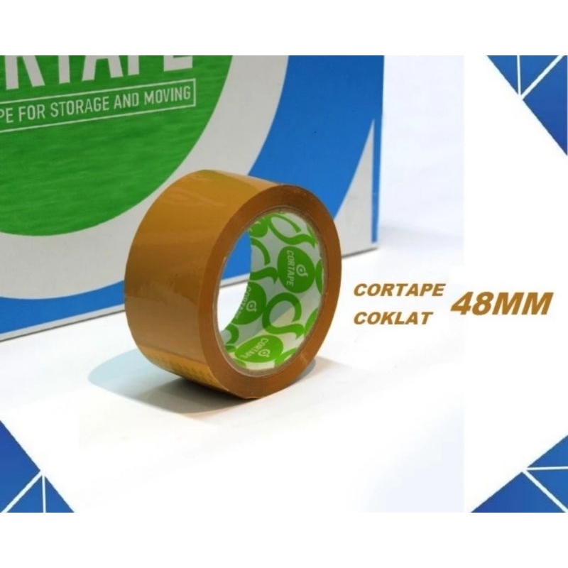 

LAKBAN CORTAPE COKLAT ISOLASI-SELOTIP) 48mm x 90yar x 45um