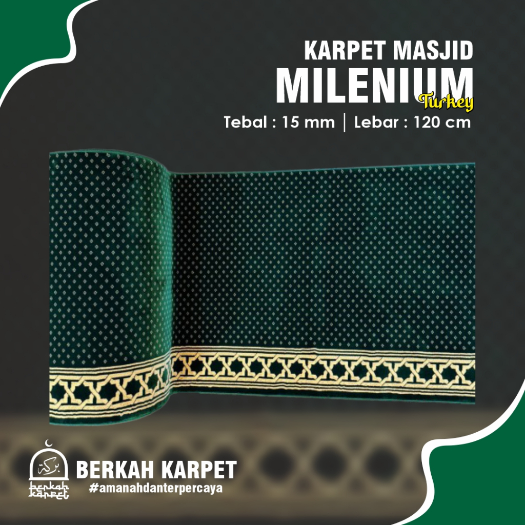 KARPET SAJADAH MASJID MILLENIUM TURKI