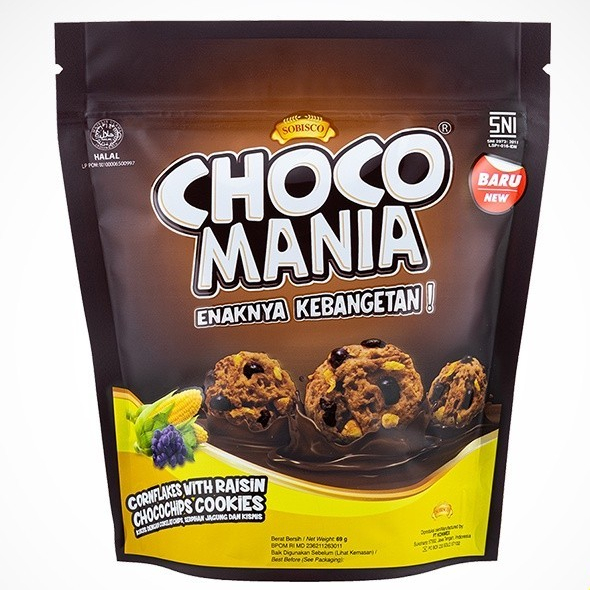 

Chocomania Cornflake & Raisin 69 gram