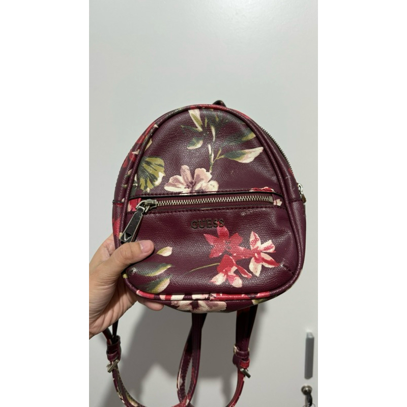 tas backpack kecil/tas guess