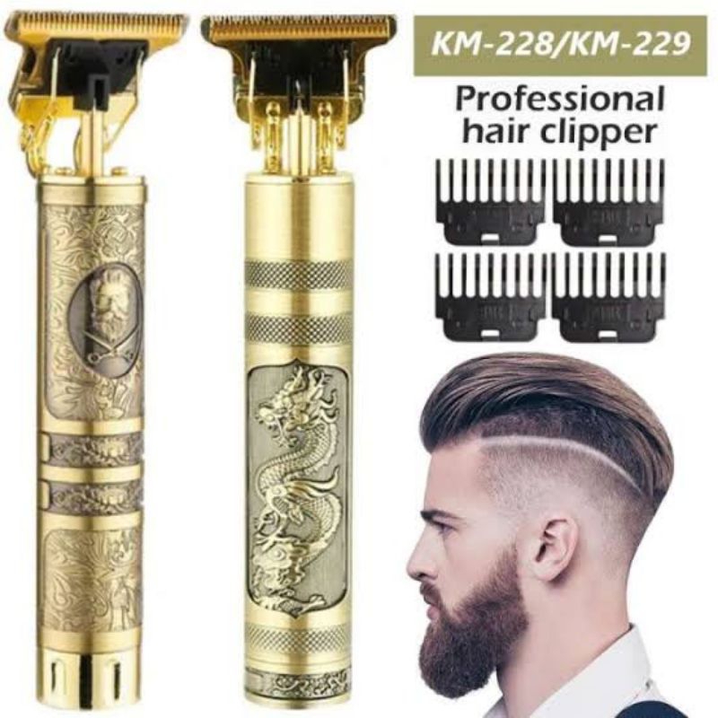 Kemei Vintage Hair Trimmer KM 228/KM229 bald hair trimmer KM 228