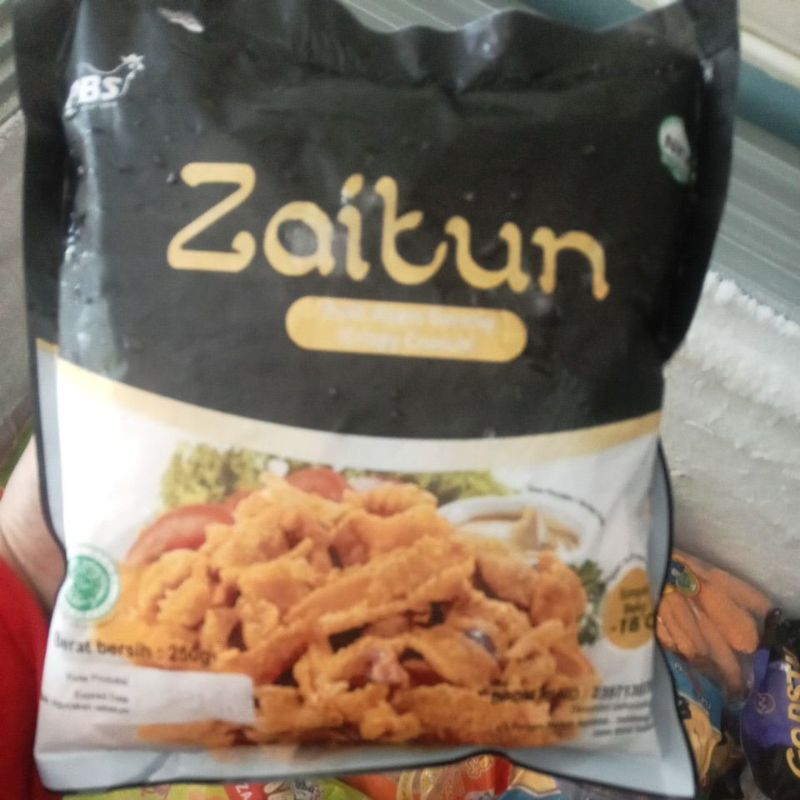 

ZAITUN kulit ayam crispi 250 gr