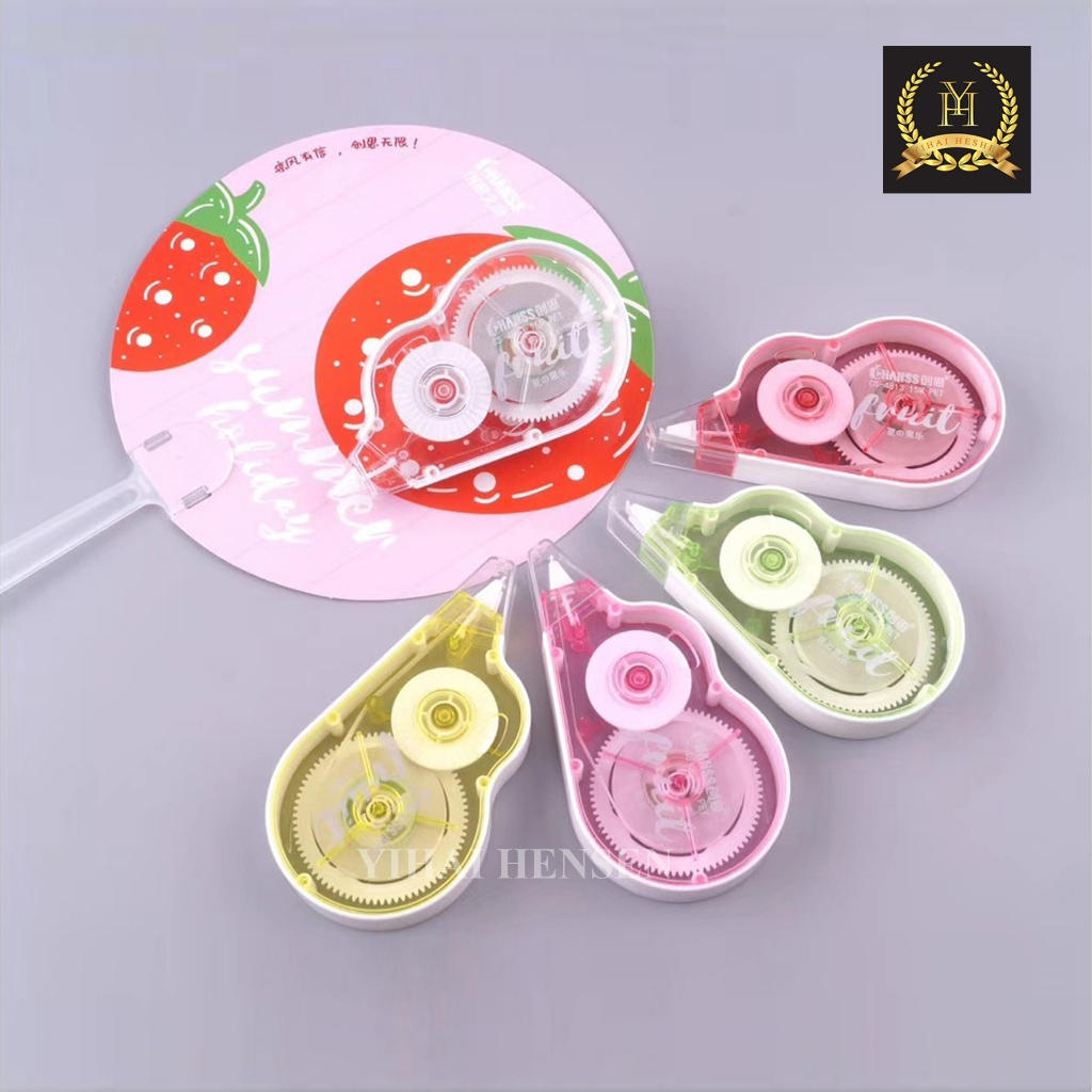 

[Y&H] Correction Tape 2 in 1 / Tipe X Kertas Correction Tape Penghapus Pulpen CS-4813 -YH4006