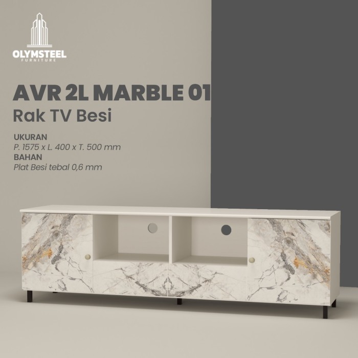 Rak Tv besi Meja tv retro  160 AVR plat besi Rak tv murah