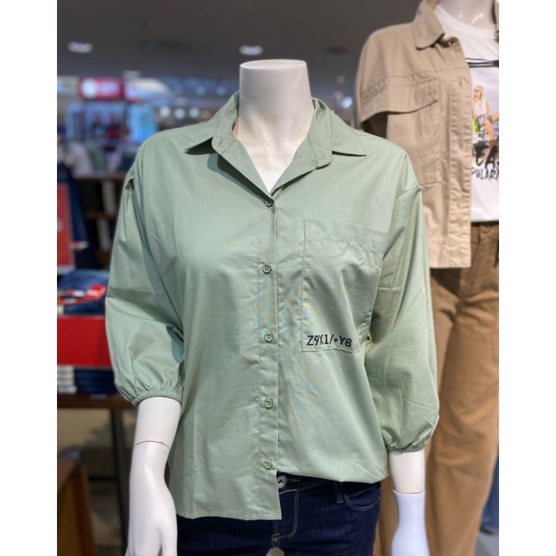 LOGO JEANS KEMEJA WANITA NEW ARRIVAL