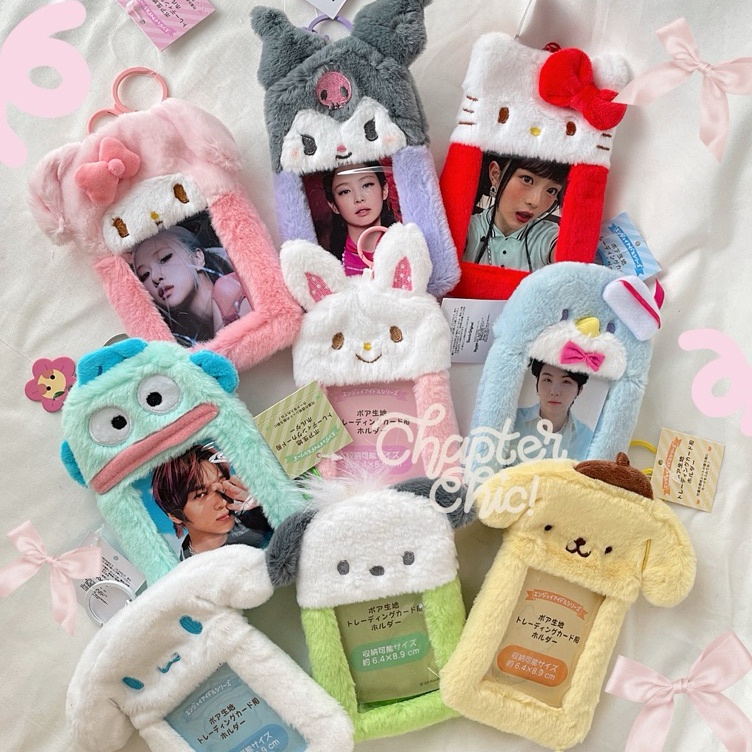 

KODE D4Q8 Sanrio Photocard Holder PC ID Card Kartu Kuromi Melody Cinamoroll