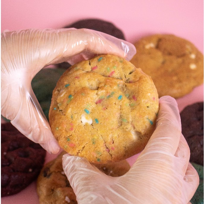 

Birthday Cake Soft Baked Cookies 100gr Premium - Bundle of 3 Aprilsweeth