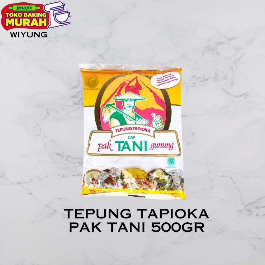 

TEPUNG TAPIOKA PAK TANI 500GR