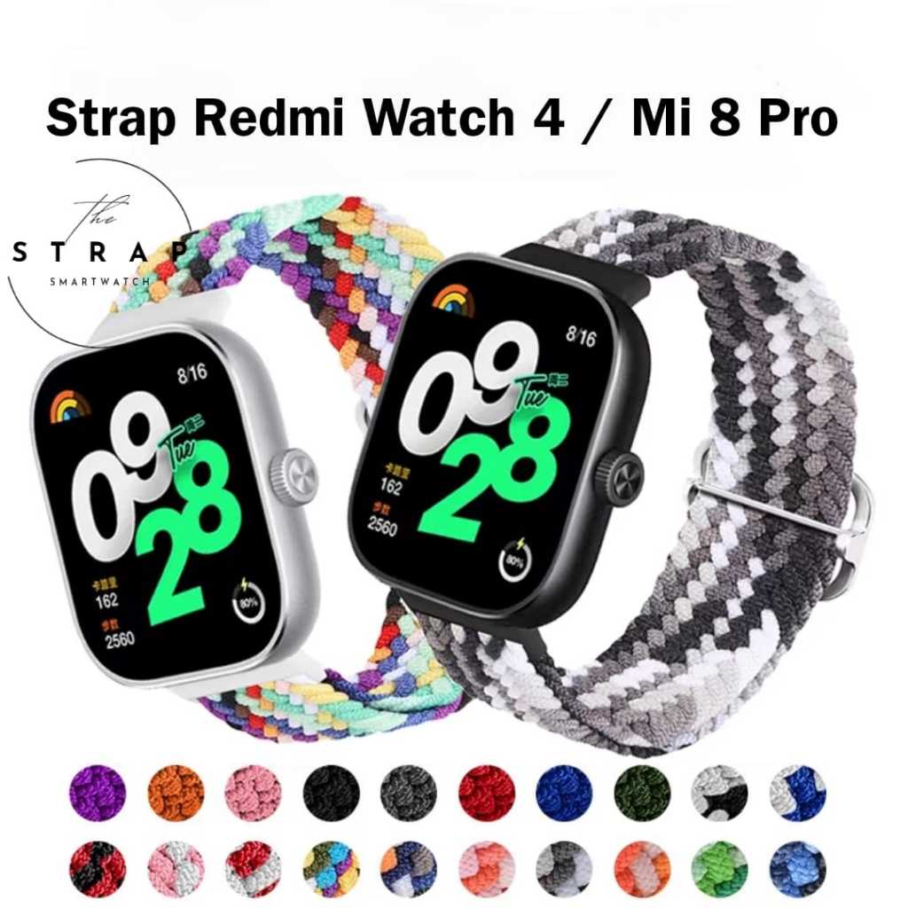 Strap Redmi Watch 6 / 5 / 4 Nilon / Strap Nylon Redmi Watch 6 / Redmi Watch 5 / Redmi Watch 4