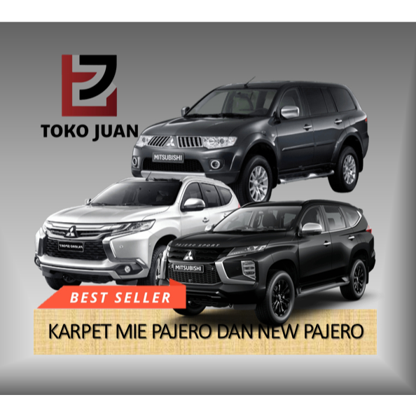 Karprt mie pajero full sett all tipe model karpet mobil new pajero sport exceed glx dakar ultimate