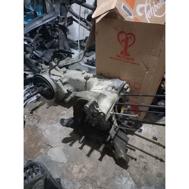 crankcase kiri kanan kosongan original pcx cbu