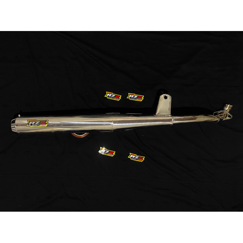 KNALPOT YAMAHA ALFA MODEL BAMBU FULLCROME