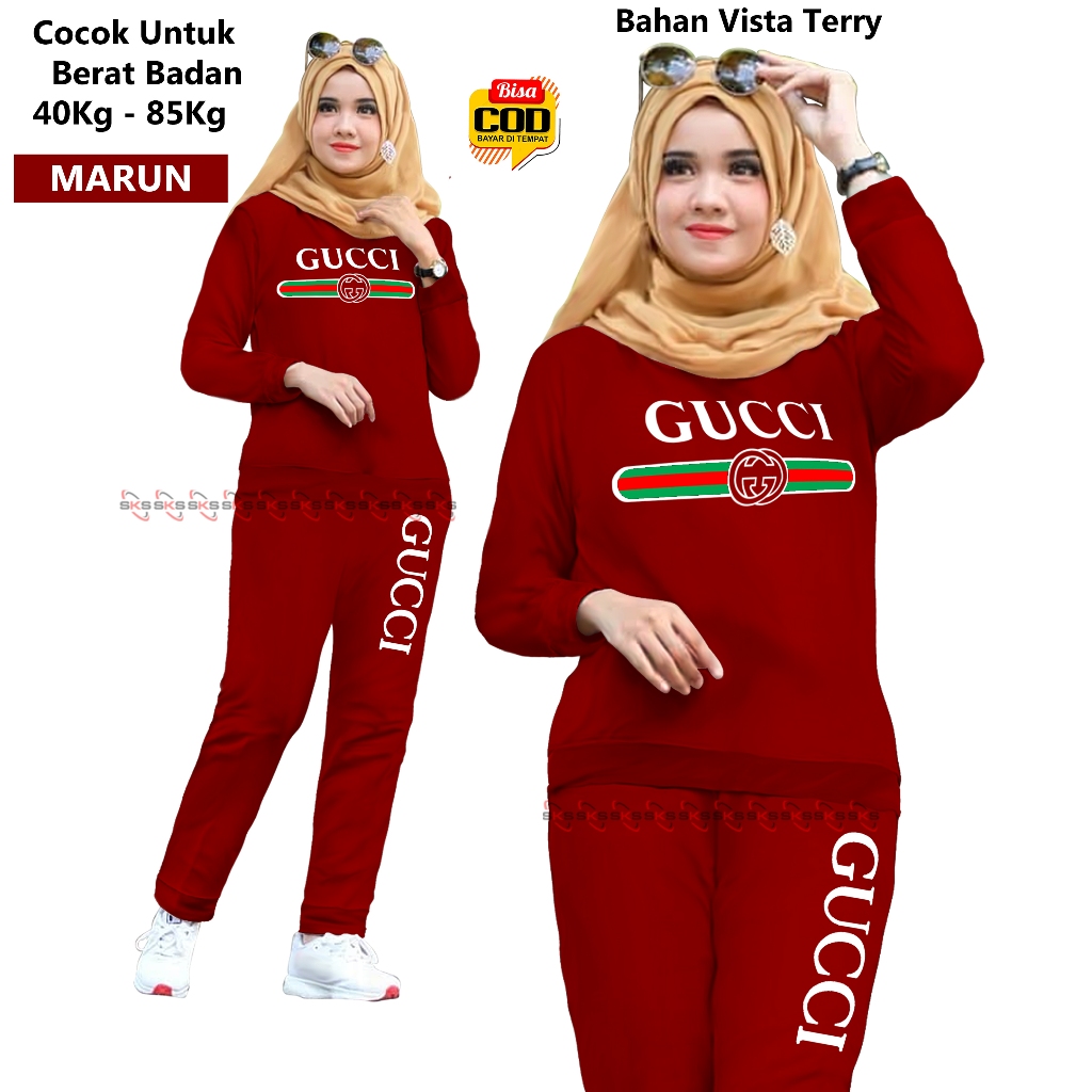 SM 00018 Setelan Olahraga Wanita Dewasa, Setelan Training Olahraga Dewasa Baju senam Baju aerobik ba