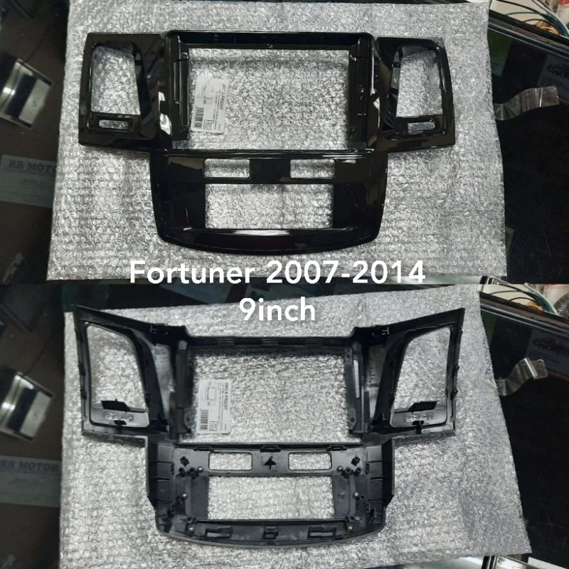 Frame Head Unit Android 9 inch Fortuner 2007-2014