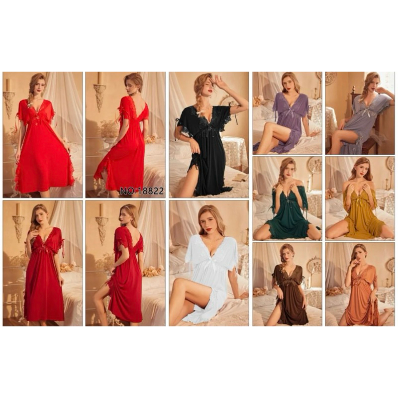 Sexy Lingerie dress Xing wang 18833 baju tidur sexy dress