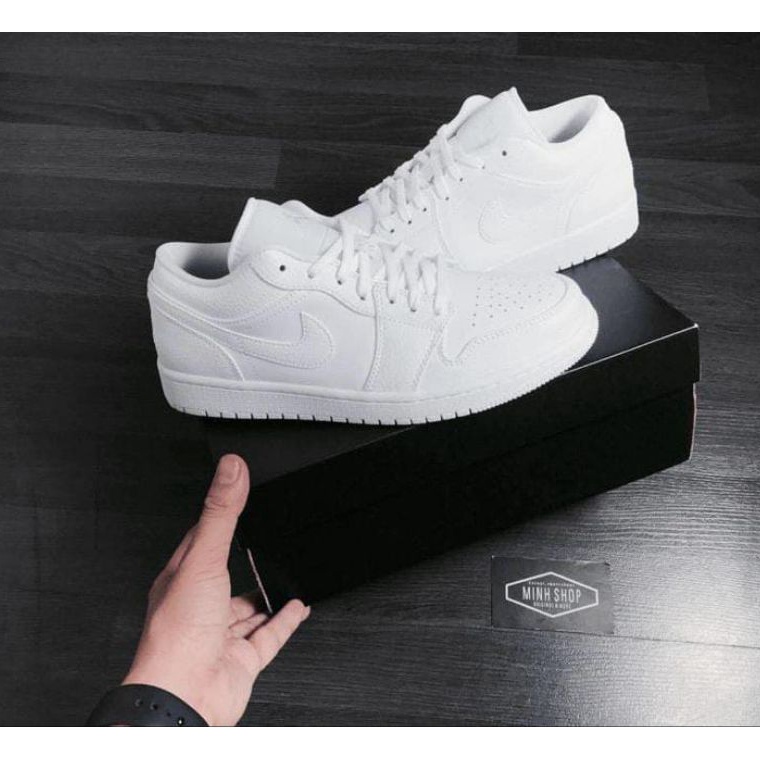 KODE W17B SEPATU A1R JORDAN LOW PUTIH FULL PRIA DAN WANITA TERLARIS DAN TERBARU