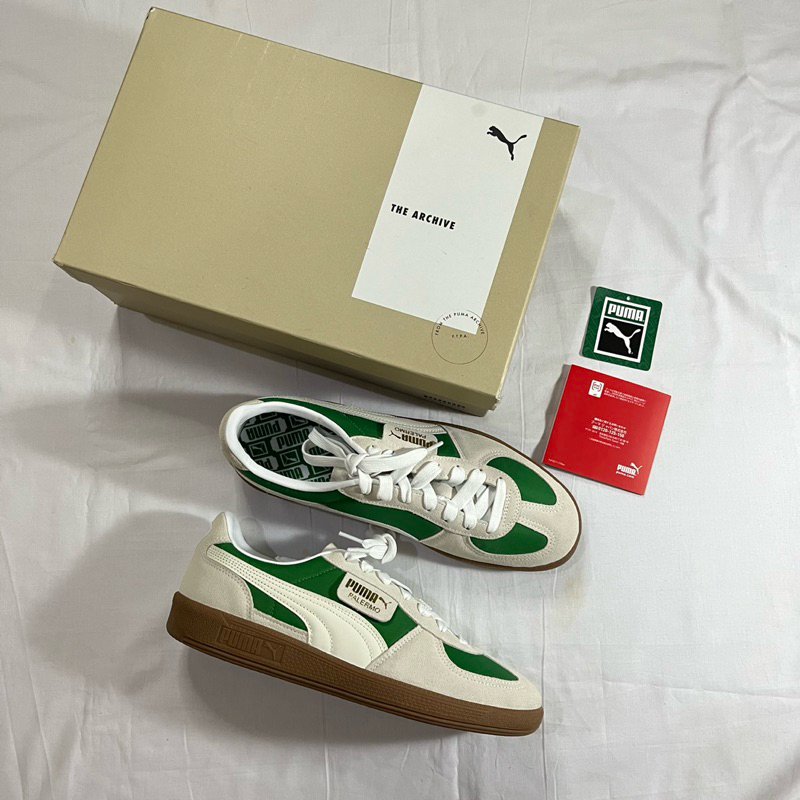 Puma Palermo OG Arch Green/Warm White 100% Authentic