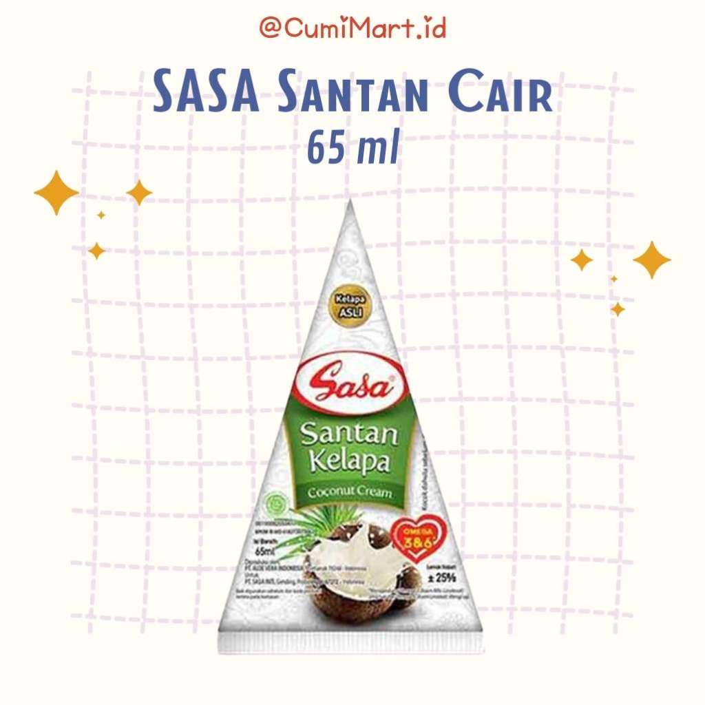 

Santan Cair Sasa 65ml