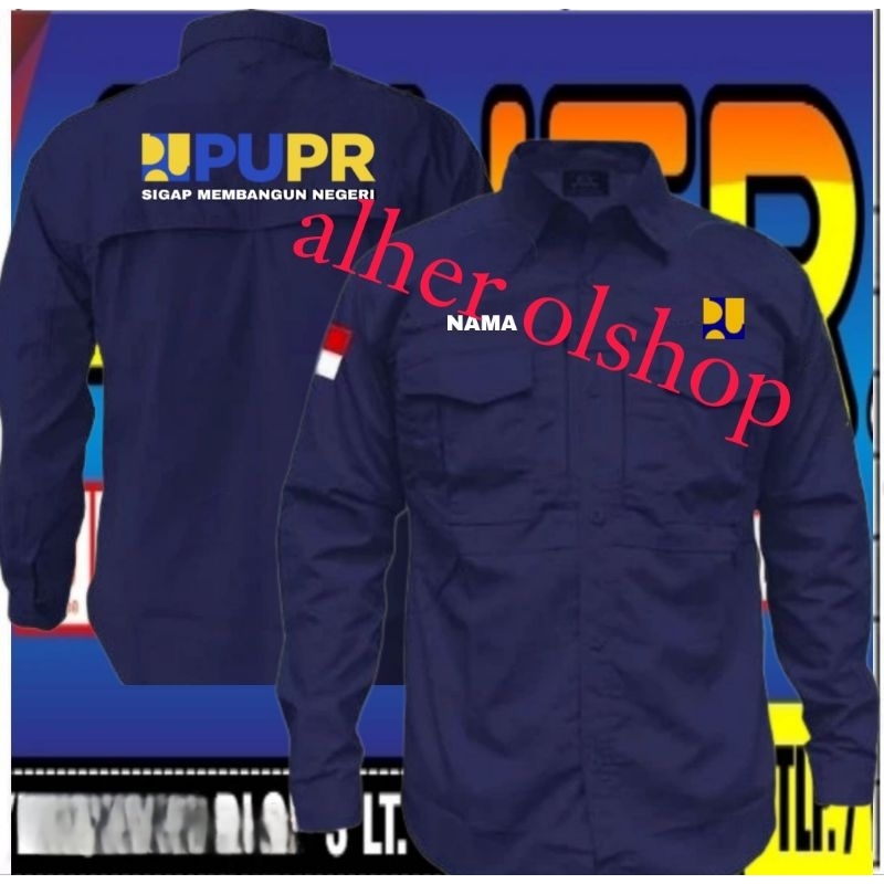 kemeja tactical PUPR baju tactical PUPR seragam tactical PUPR kemeja PuPr baju PUPR seragam PUPR kem