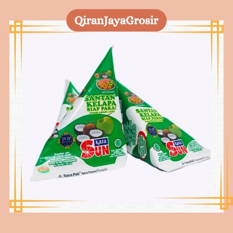 

Sun Kara Santan Instan 65ml Original