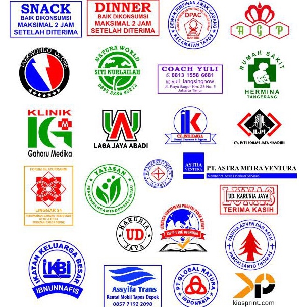 

KODE Y22D stempel otomatis 3 warna