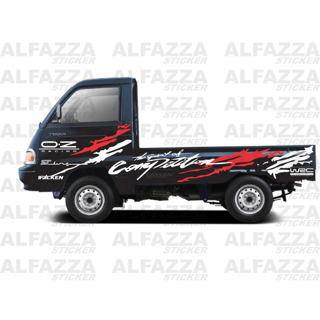 0660 Sticker Cutting Mobil Pickup T120SS terbaru all type mobil pickup bisa