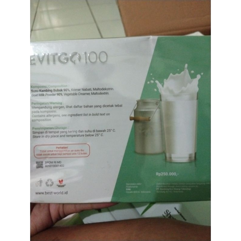 

EVITGO 100 Susu Kambing Asli