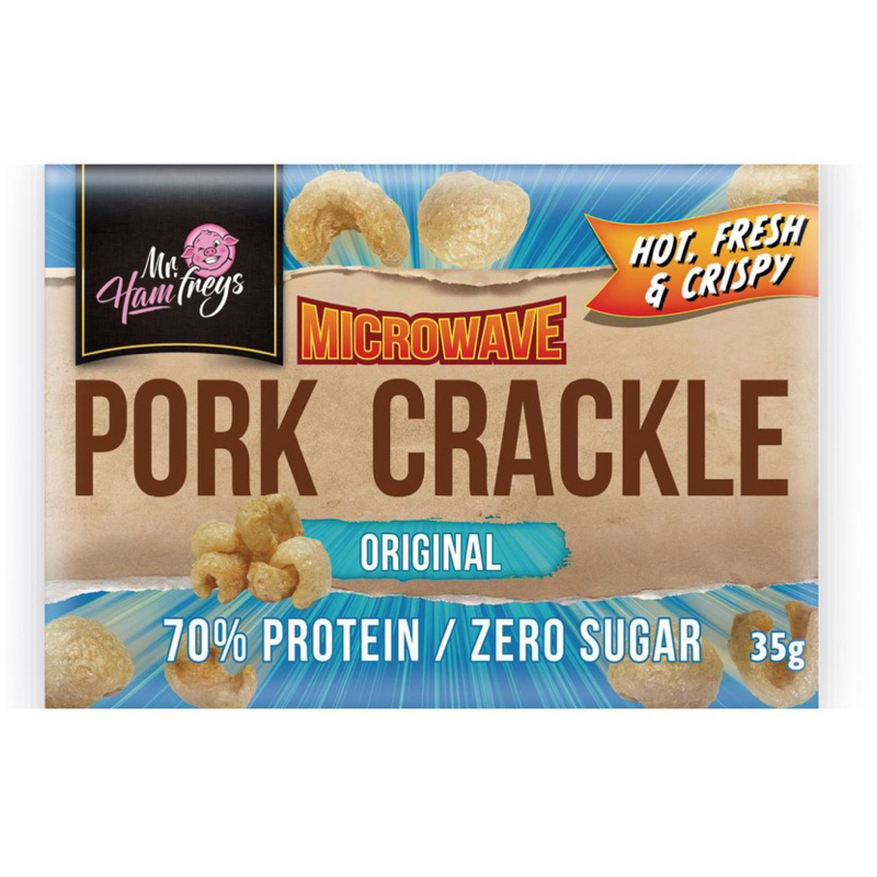 

Mr Hamfrey's Microwavable Pork Crackle Original 35g