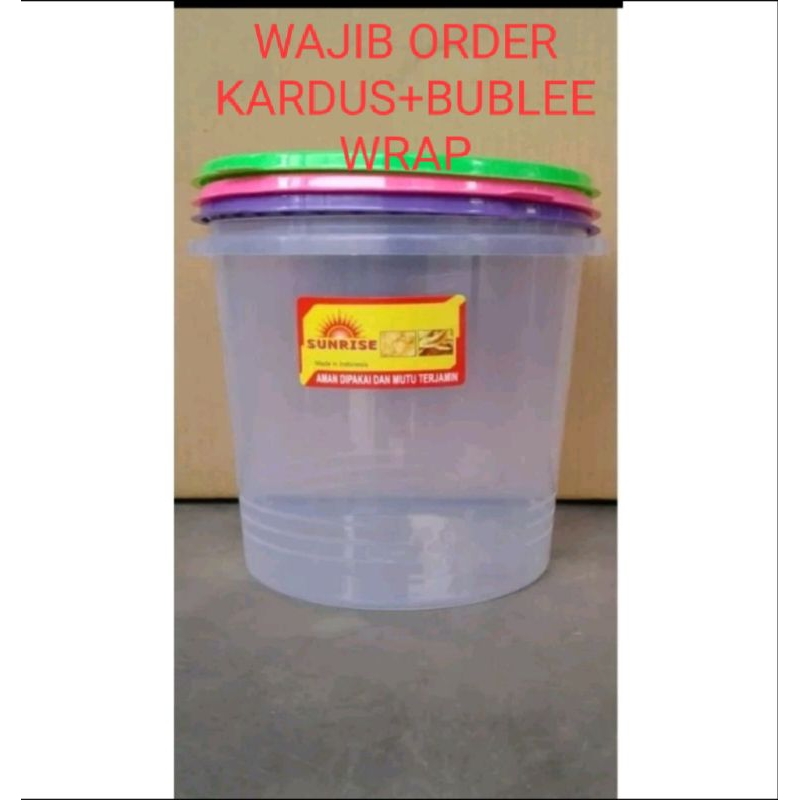 Tempat kerupuk 10Liter 16 Liter / Toples kerupuk 10Liter 16Liter / Toples Plastik 10Liter 16Liter