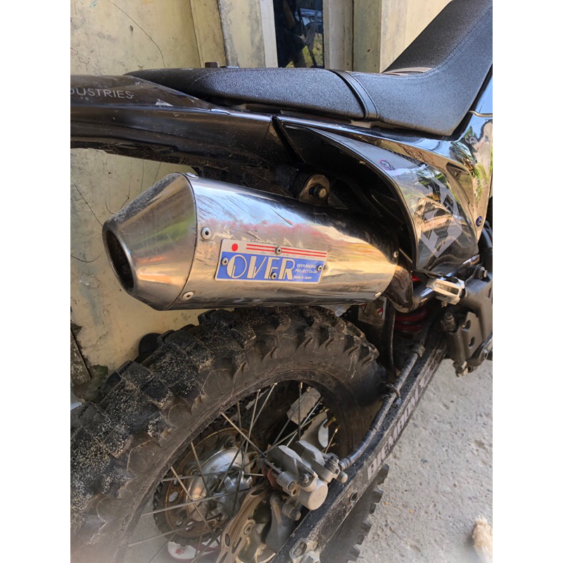 knalpot over japan crf original second