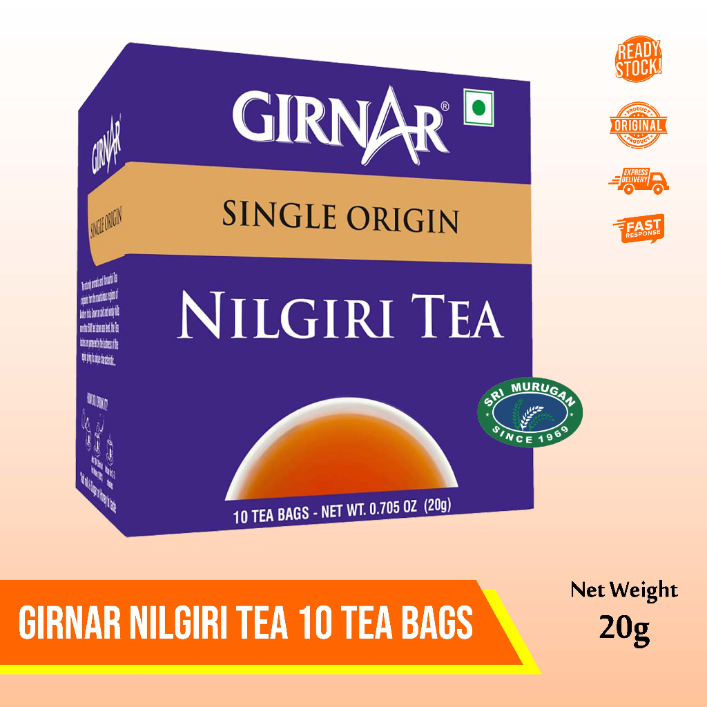 

GIRNAR NILGIRI TEA 10TEA BAGS [20G]