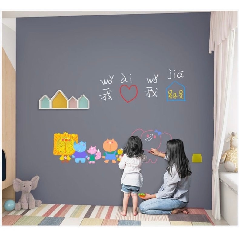 

Kidzy Buzy Magnetic Chalkboard Wallpaper Mainan Edukasi Anak