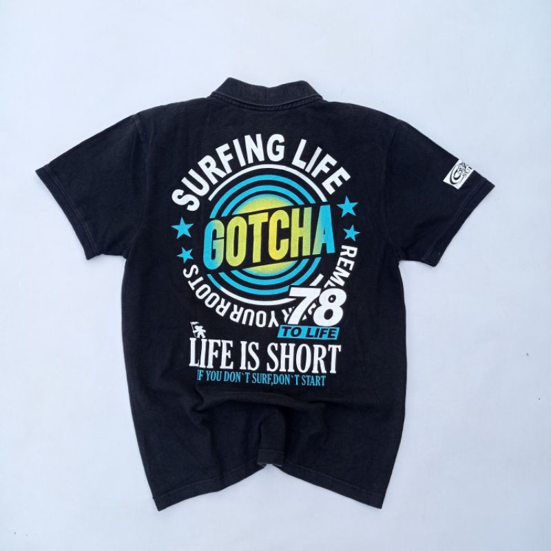 GOTCHA SURF POLOSHIRT