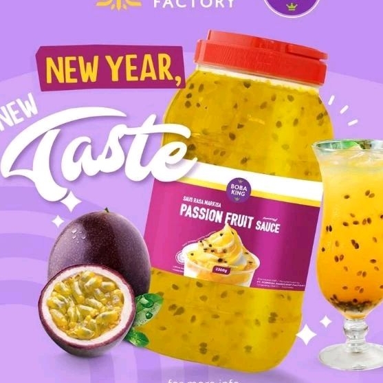 

2 kg Bobaking Passionfruit Jam
