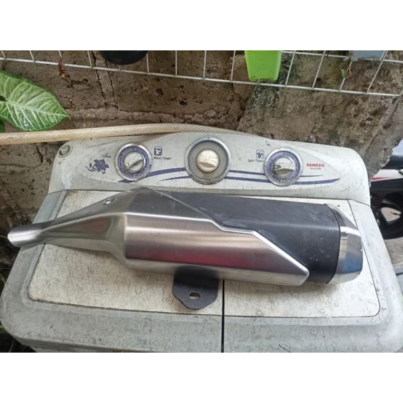 Slencer ninja 250 fi ninja 250fi injeksi silencer knalpot original ori copotan standar kelengkapan s