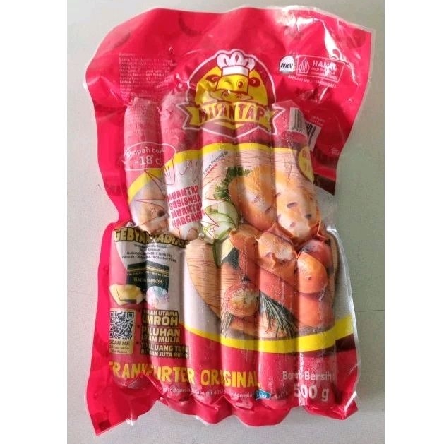 

SOSIS MANTAP ISI 11 500 GR