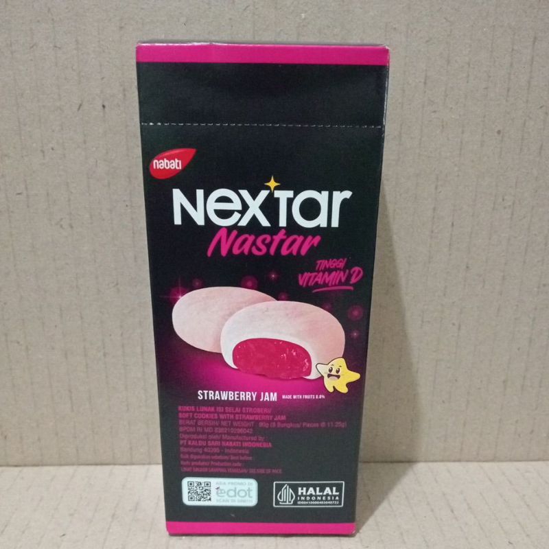 

Nextar Nastar Strawberry Jam Nabati 90g