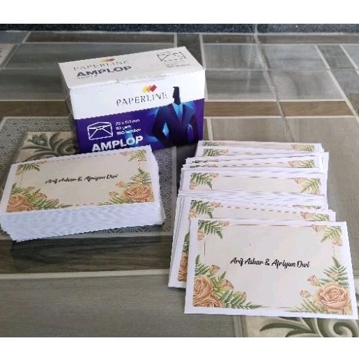 

Amplop Kondangan Custom Nama Termurah