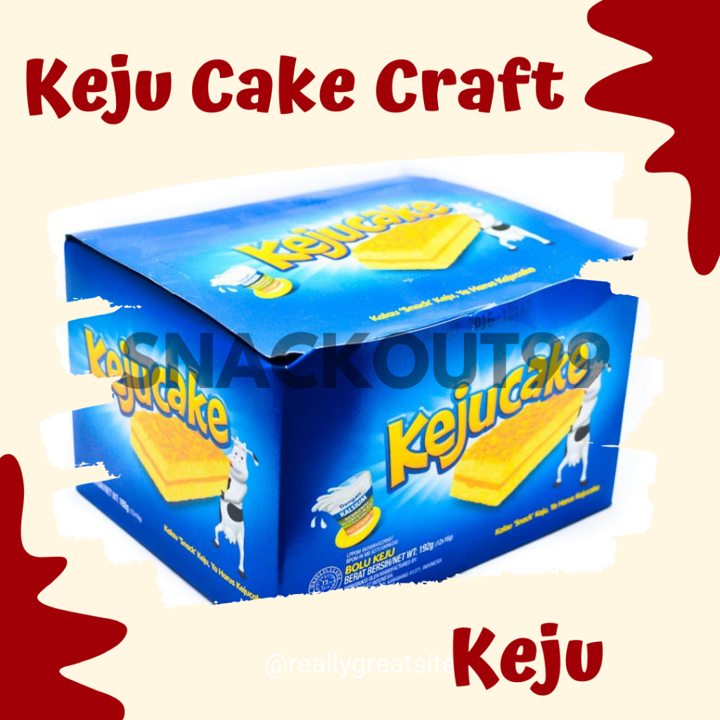 

Kraft Kejucake Bolu Keju Lembut 16 gram x 12 pcs