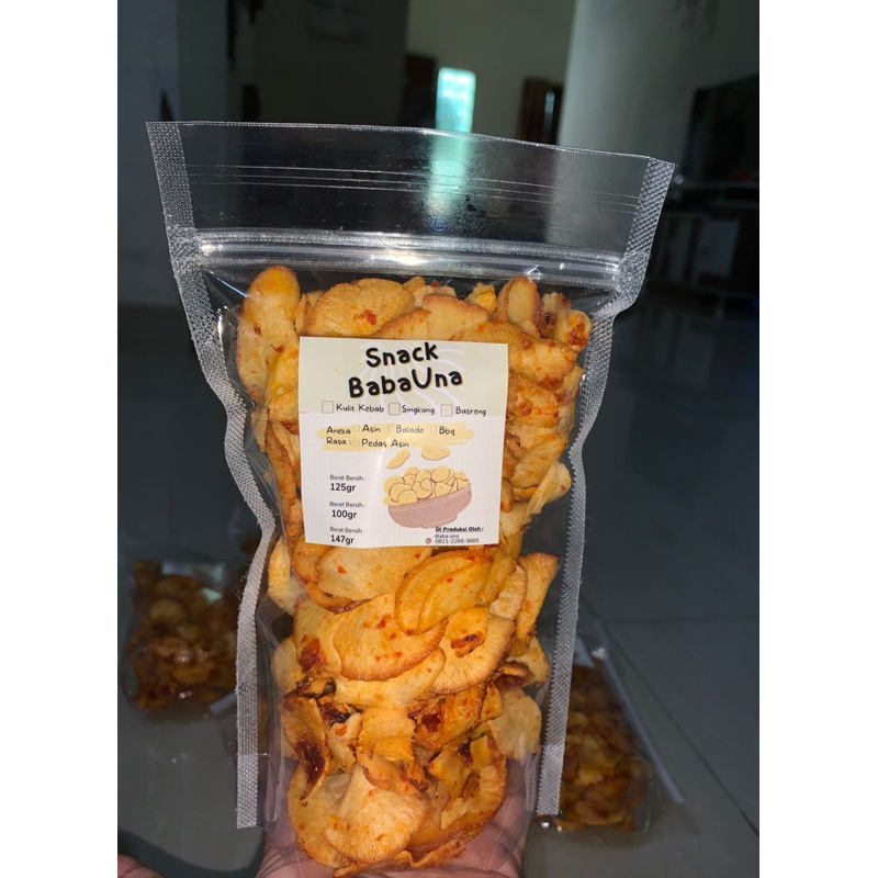 

Keripik Singkong Pedas Manis 100gr