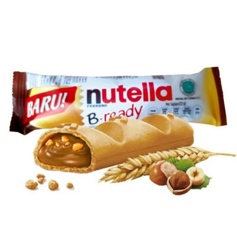 

Nutella B-Ready Ferrero Chocolate 22gr Halal