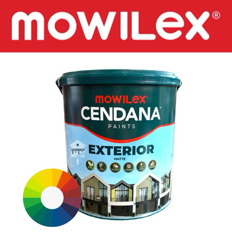 CAT TEMBOK MOWILEX CENDANA EXTERIOR 5KG | WARNA LENGKAP BISA REQUEST - PART 1