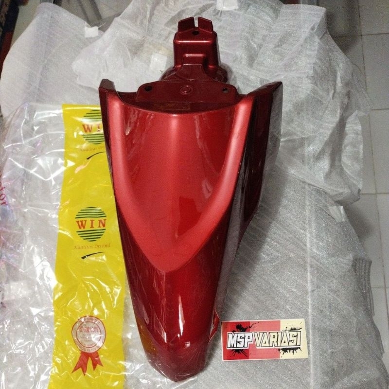 slebor depan Vario 125 old lama KZR merah marun