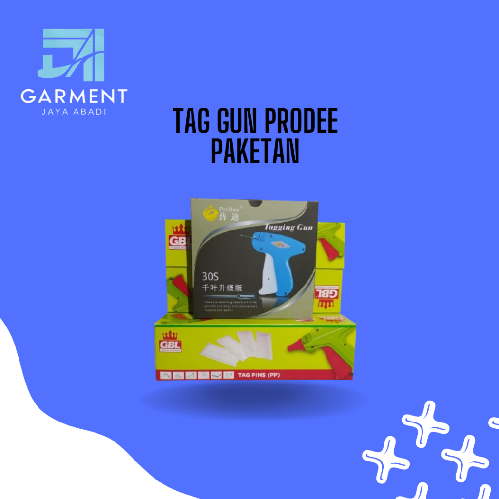 

Paketan Tag Gun ProDee & Top Pin GBL 5000 Pcs Premium Product