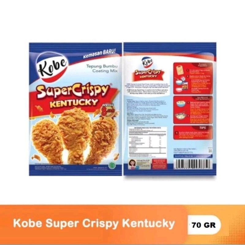 

Tepung Kobe Crispy 70 gr