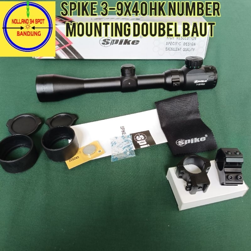 Telescope spike 3-9x40eg HK numerik