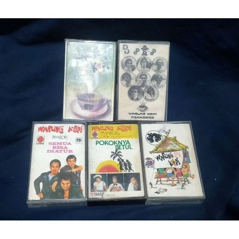 kaset pita PAKET warkop prambors / Dki.  SELALU BACA DESKRIPSI