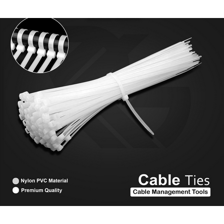 KABEL TIES 10CM / TALI SEROT 2.5 X 100MM / KABELTIS KABEL TIES 10CM